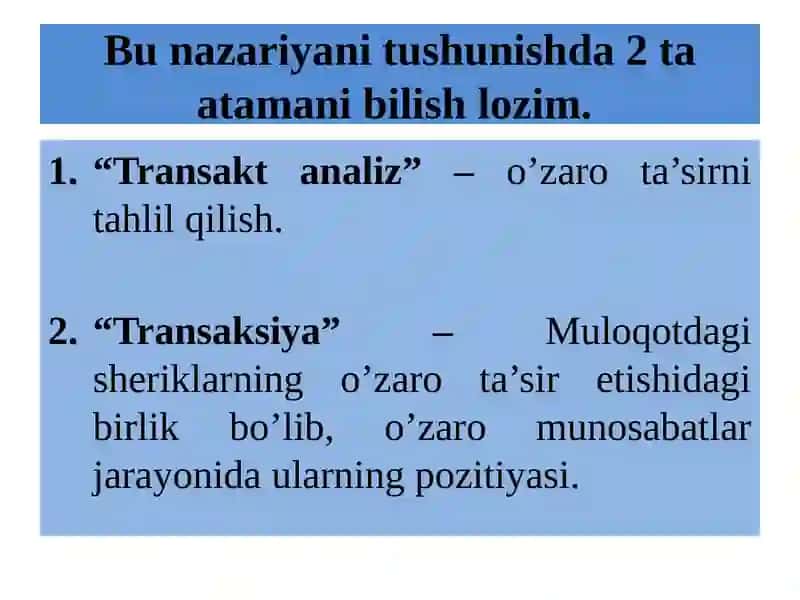 Konfliktlarnio’rganishningpsixologiknazariyalari 2