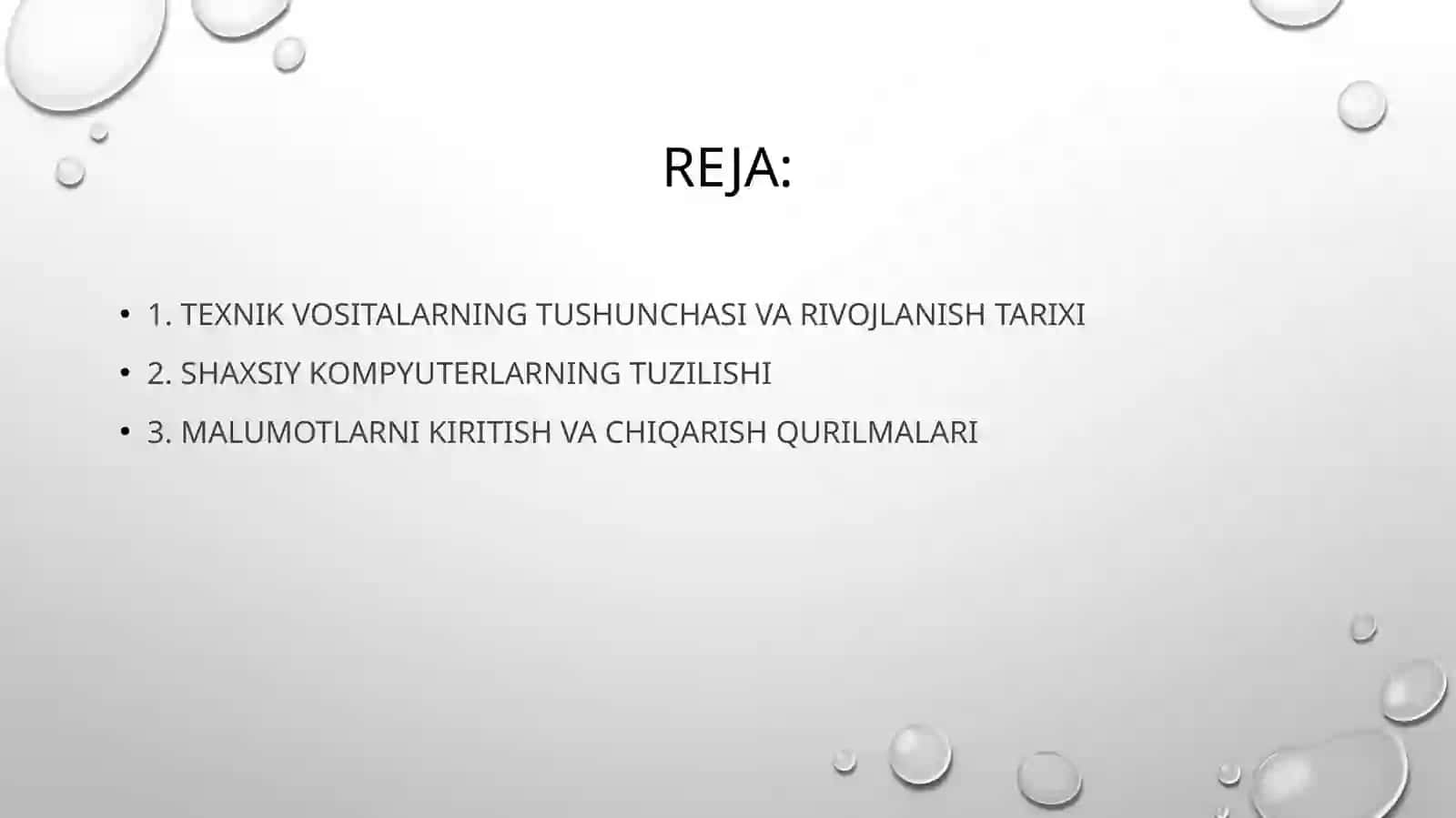 Texnik Vositalar va Ularning Rivojlanib Borish Tendentsiyalari 2