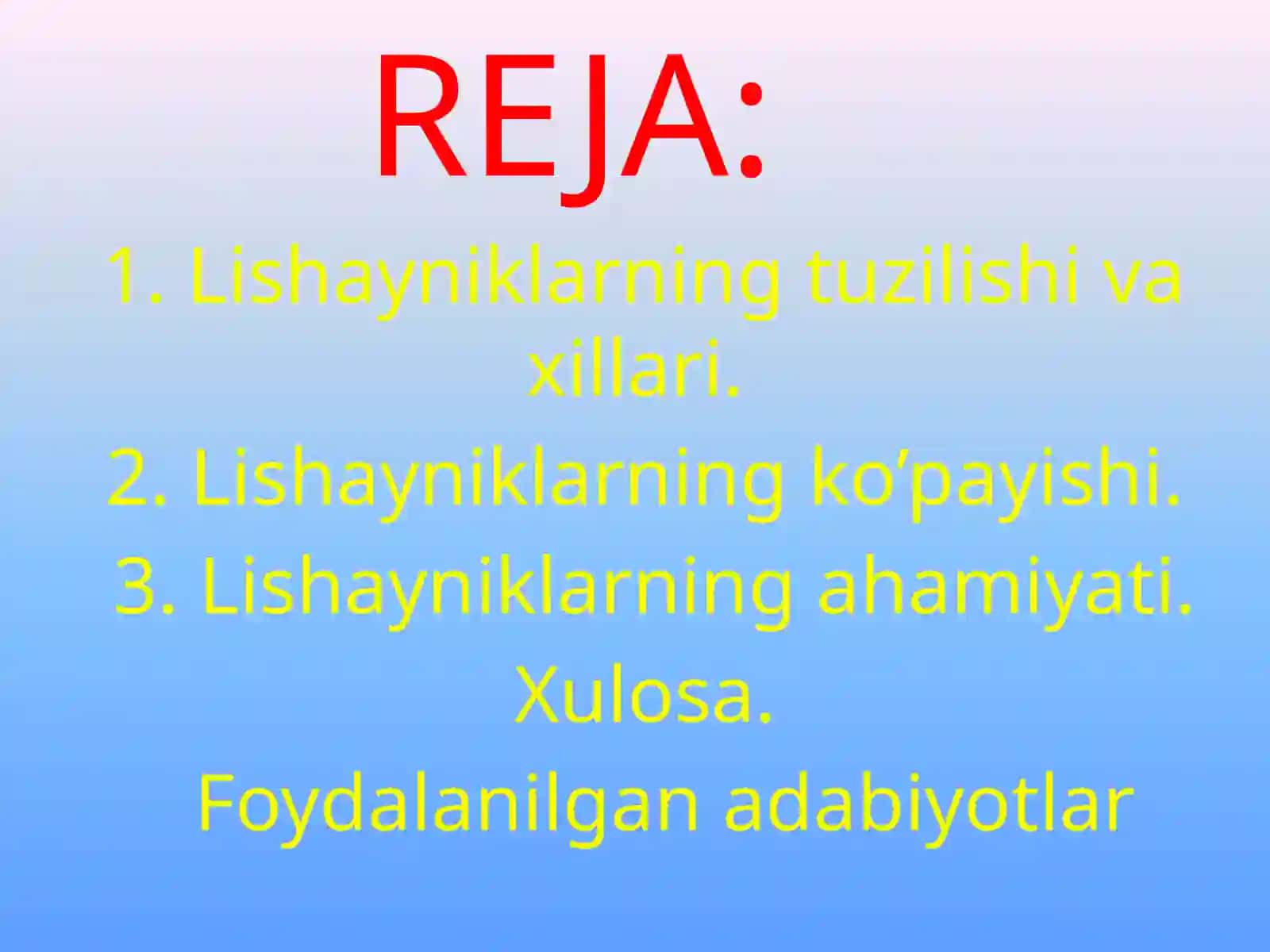 Lishayniklarning Ekologik Guruhlari 2