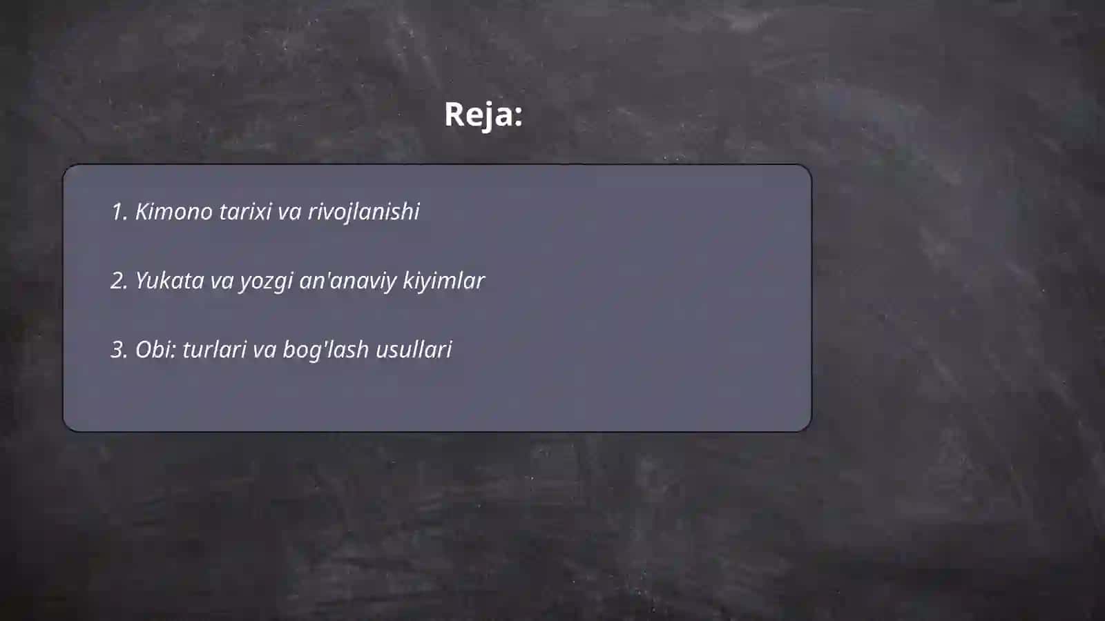 Kimono tarixi va rivojlanishi 2