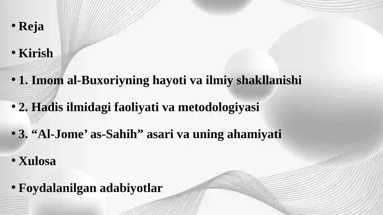 Imom al-Buxoriyning hayoti va ilmiy shakllanishi 2