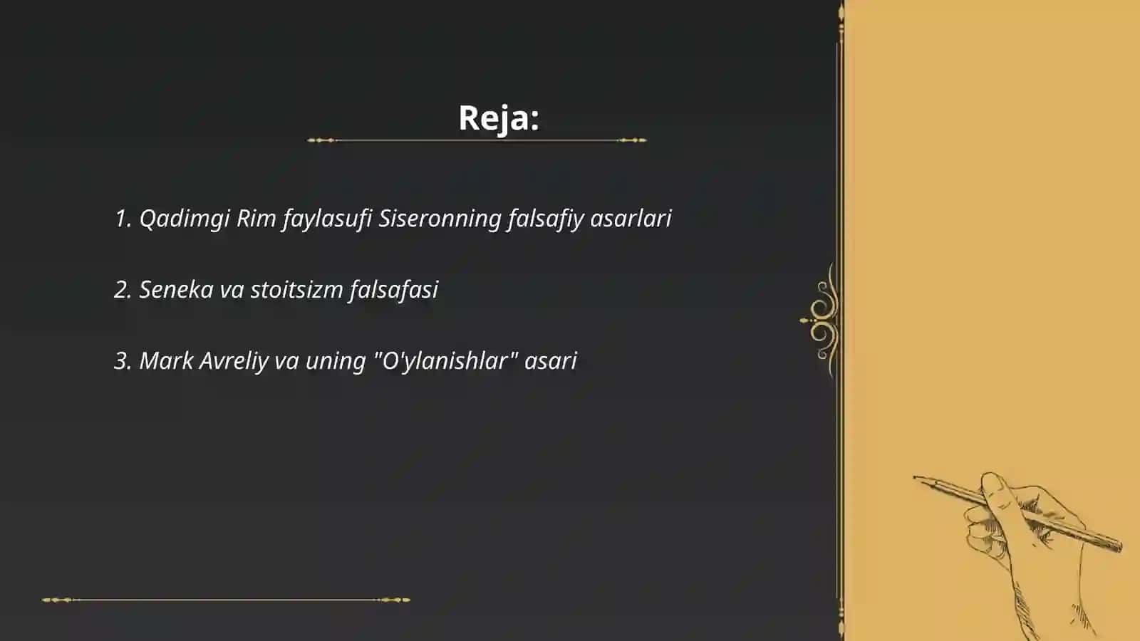 Qadimgi Rim faylasuflari, yozuvchilari va shifokarlar 2