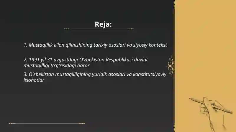 Mustaqillik e'lon qilinishi va xalqaro maydonda tan olinishi 2