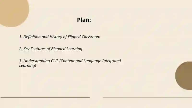 Introduction to flipped classroom, blended learning, and CLIL 2
