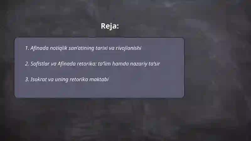 Afinada notiqlik sanʼati 2