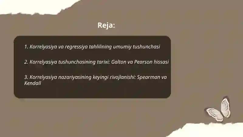 Korrelyasiya va regressiya tahlil elementlari 2