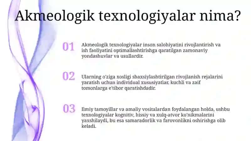 Akmeologik Texnologiyalarning O'Ziga Xosliklari 2