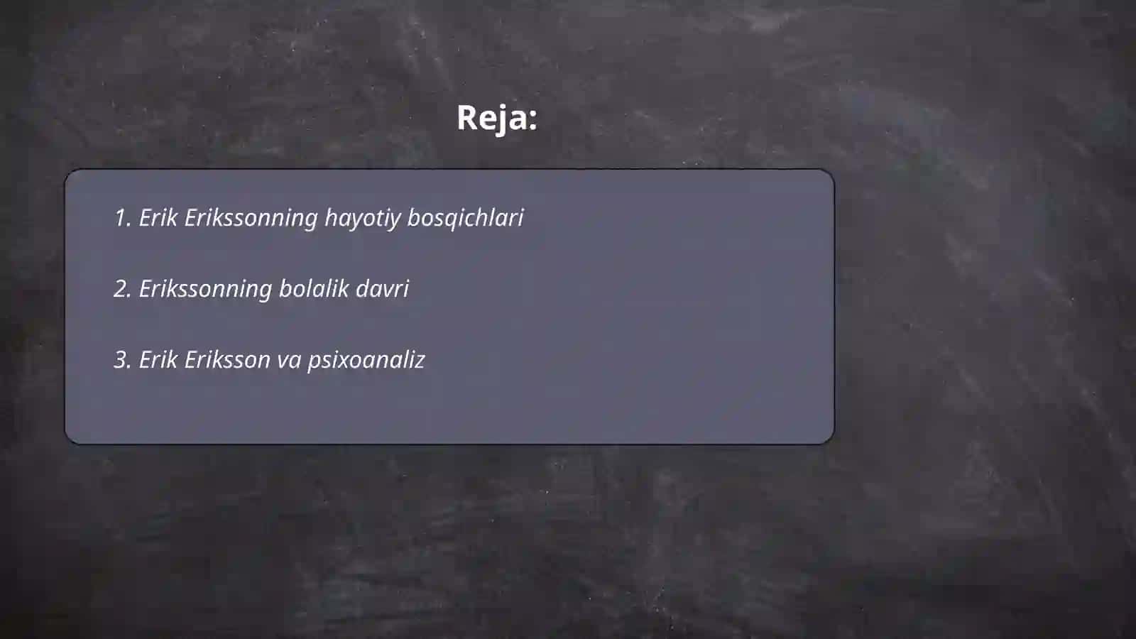 Erik Eriksson hayoti va ijodi 2