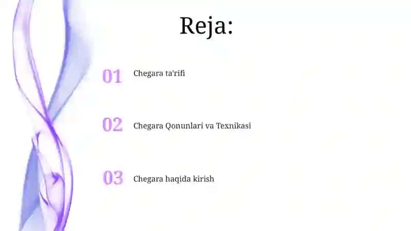 Cheksizlikdagi Limitlar 2