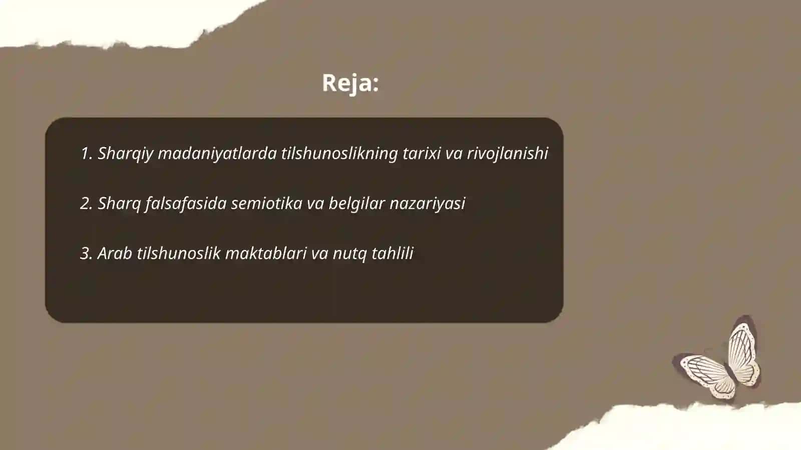 Sharqiy madaniyatlarda Tilshunoslik va Semiotika 2