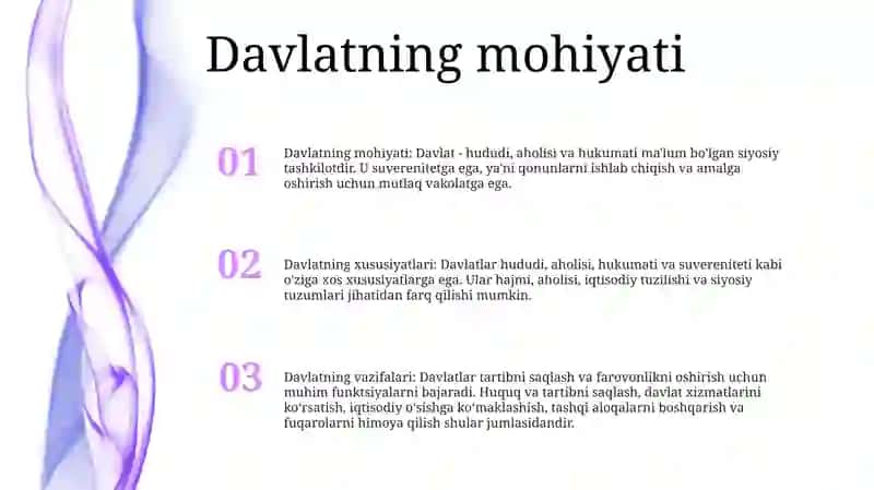 Davlat, Uning Mohiyati, Belgilari, Boshqaruv Shakllari Va Funksiyalari 2
