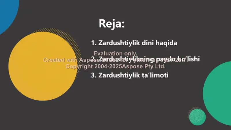 Zardushtiylik dini 2