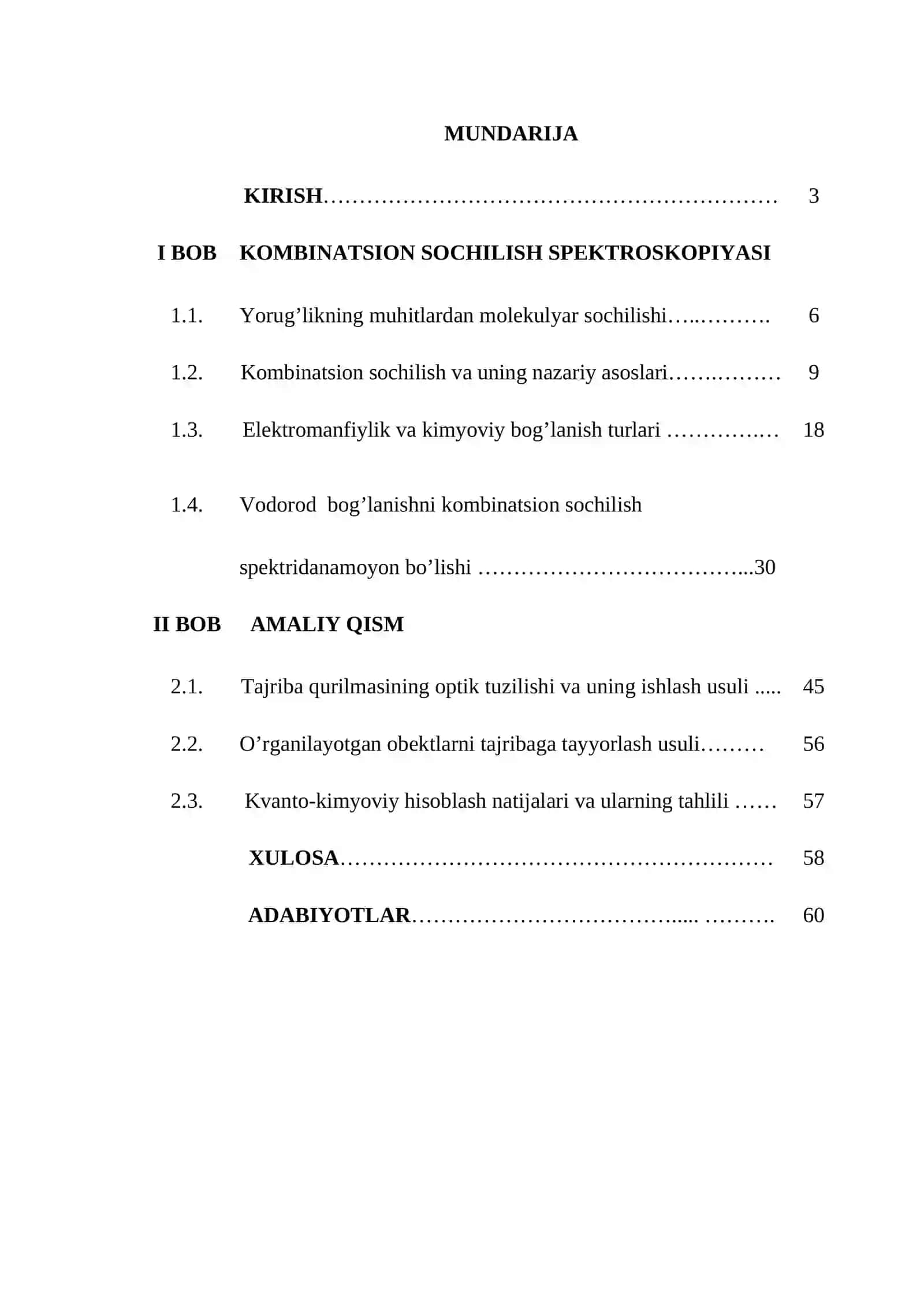 Kombinatsion sochilish spektroskopiyasi 2