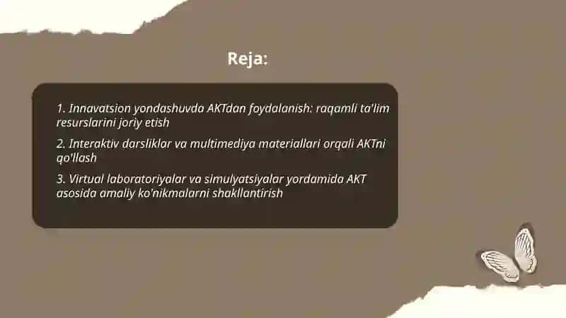 Innavatsion yondashuvda AKTdan foydalanish 2