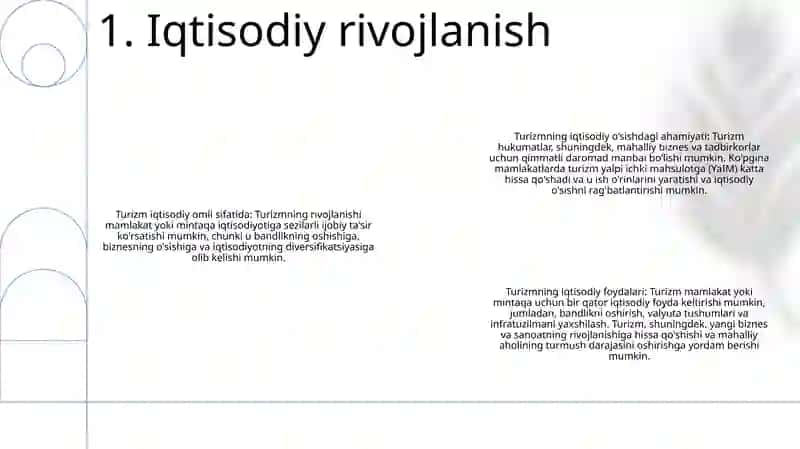Barqaror Turizmni Rivojlanishiga Ta'Sir Etuvchi Omillar 2