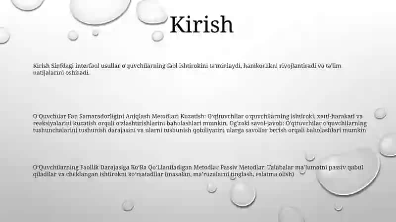 BoshlangʻIch Sinf Matematika Darsida Interfaol Metodlardan Foydalanish 2