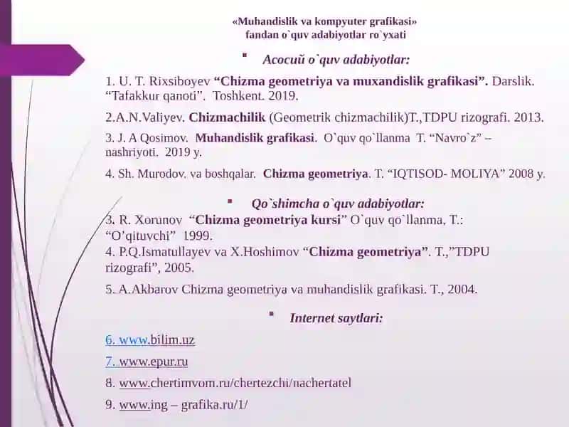 To`g`ri chiziq va tekislikning o`zarovaziyatlari 2