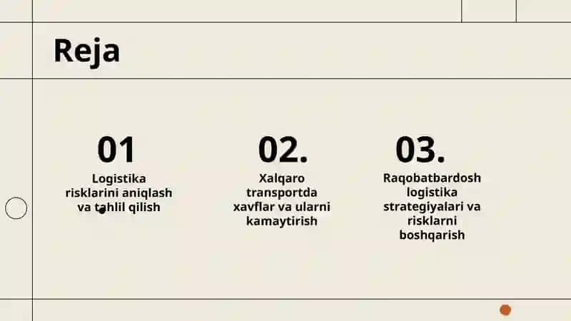 Xalqaro logistika riski 2