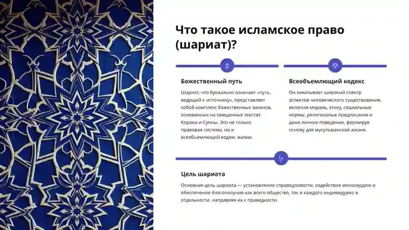 Роль исламского права в правовой системе зарубежных стран 2