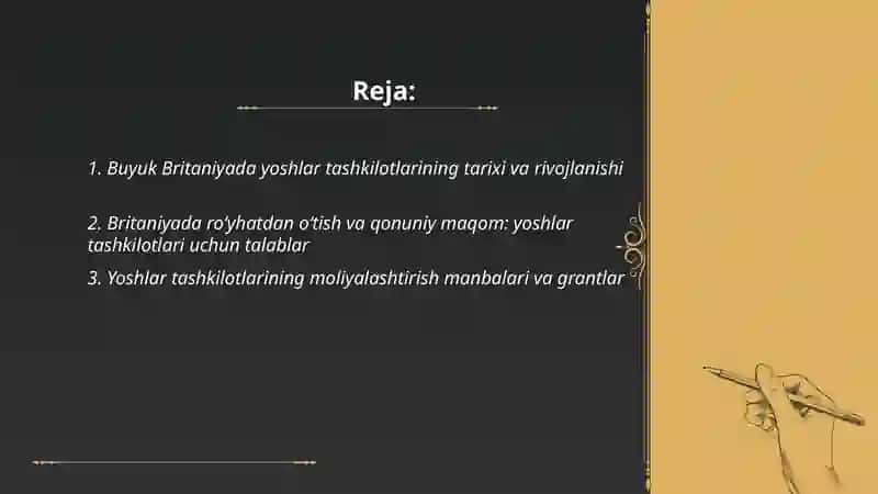 Yoshlar Tashkilotlari Tarixi 2