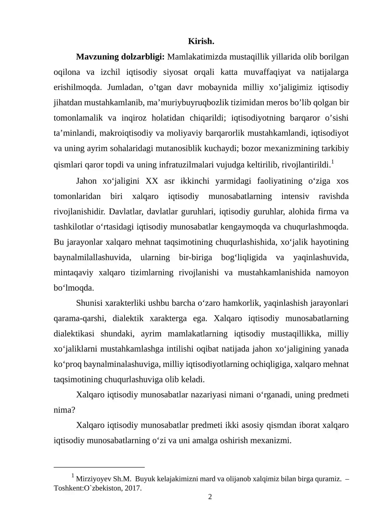 Хalqaro iqtisodiy intеgratsiyaning mohiyati, turlari va obe`ktiv asoslari 2