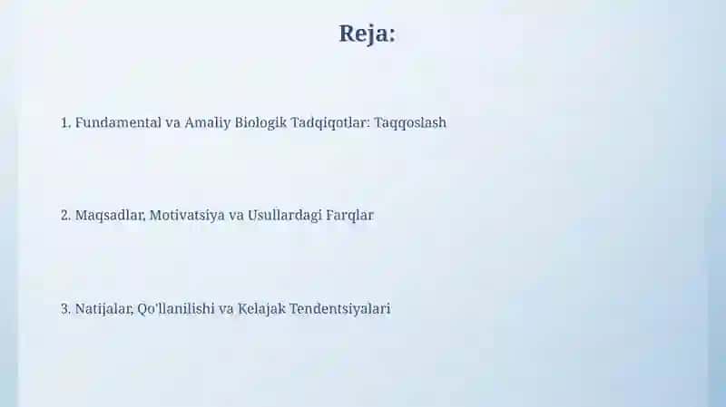 Fundamental va Amaliy Biologik Tadqiqotlar 2