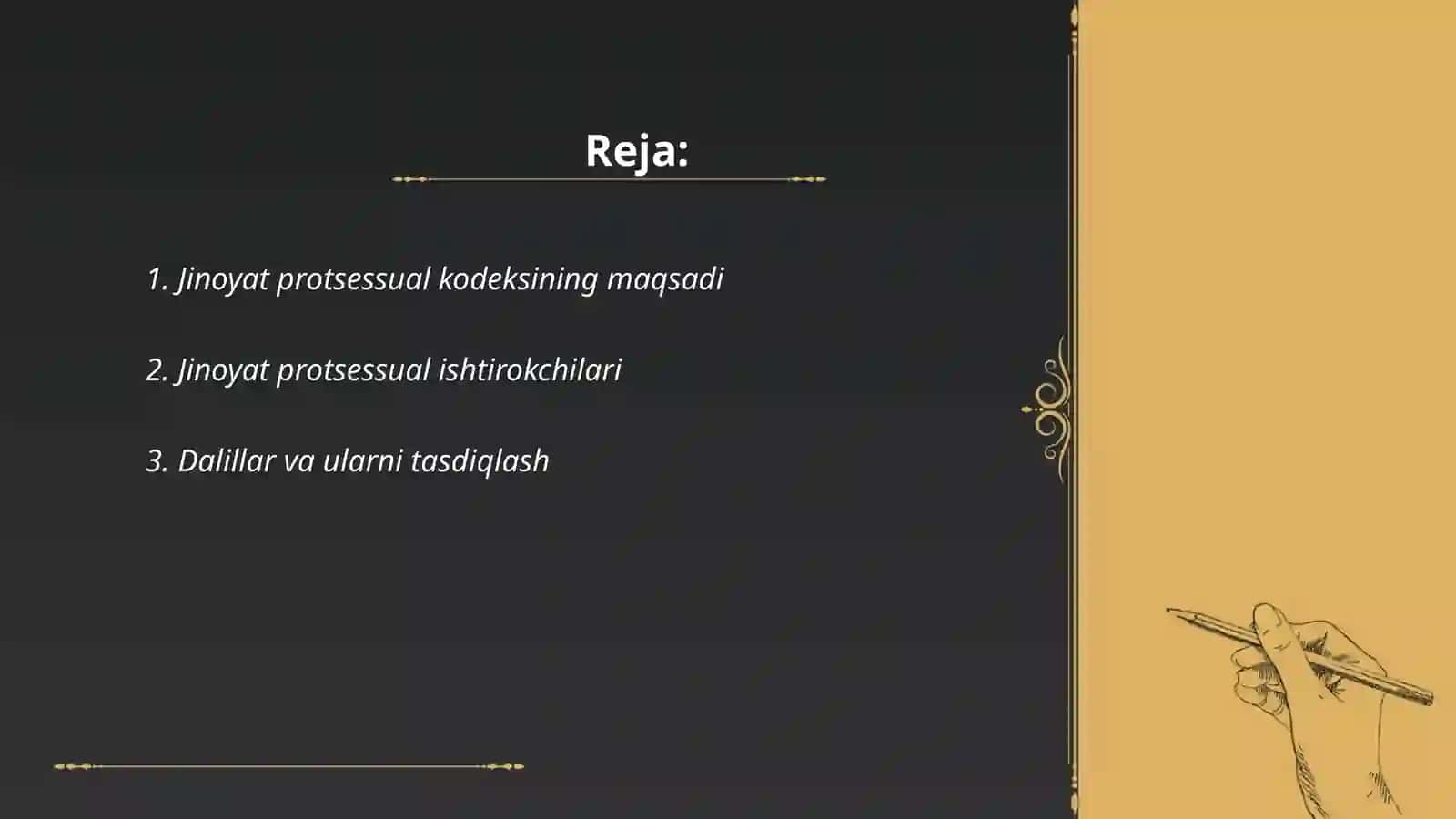 Jinoyat protsessual kodeksi 2