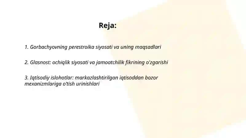 Sovet Ittifoqida islohotlar va inqiroz: imperiyaning tugatilishi 2