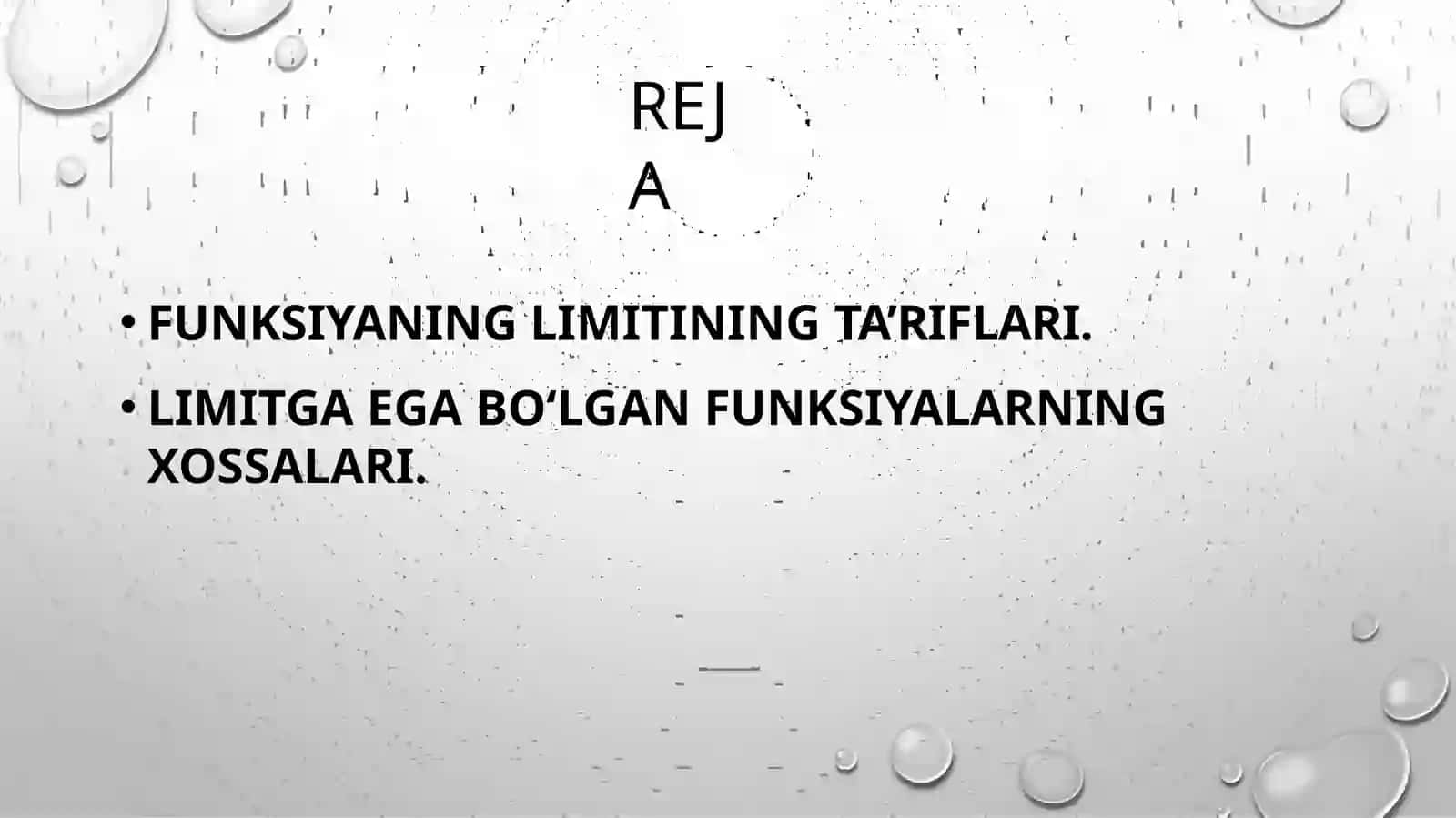 Chorshanbiyev Adhamning Algebradan mustaqil ishi 2