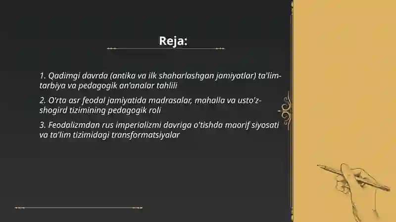Tahliliy taqdimot tayyorlash 2