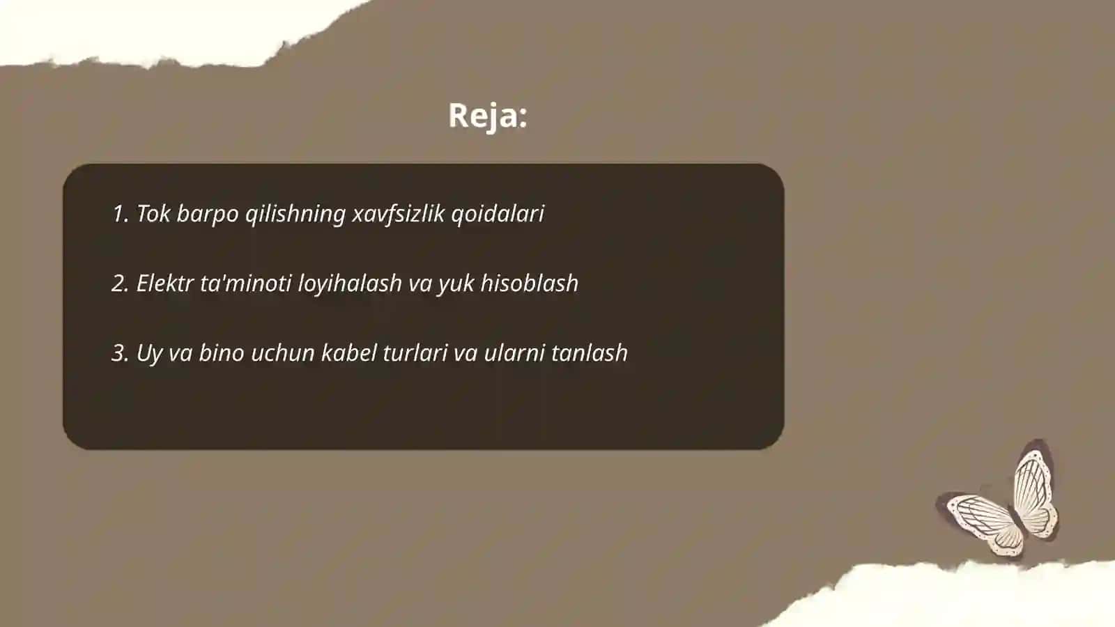 Tok barpo qilish 2