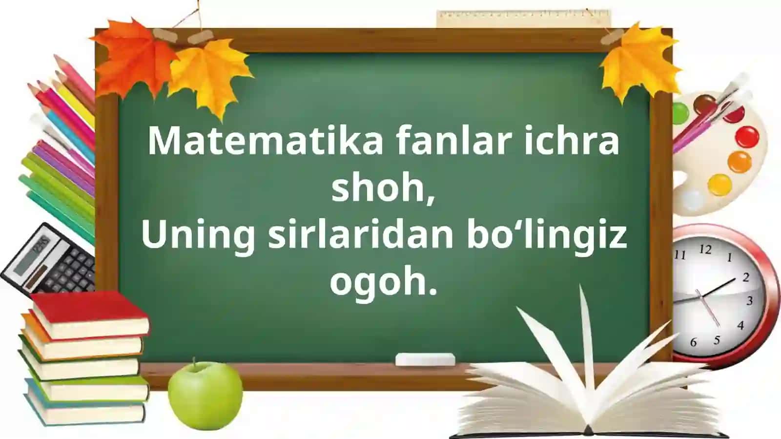 Matematika (1-sinf) 2