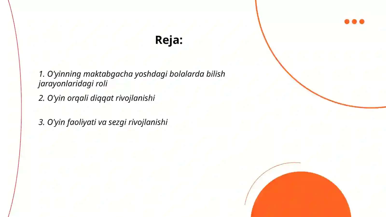 O'yin faoliyatining yoshdagi bolalar uchun ahamiyati 2