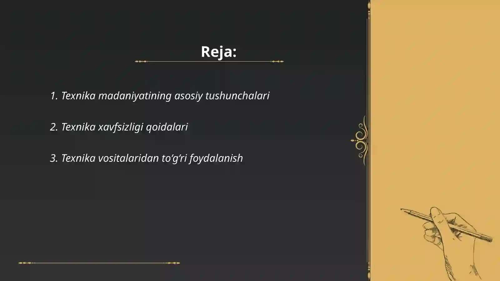 Texnika madaniyati 2