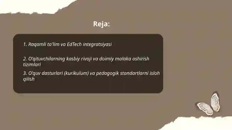 Raqamli ta'lim va EdTech integratsiyasi 2