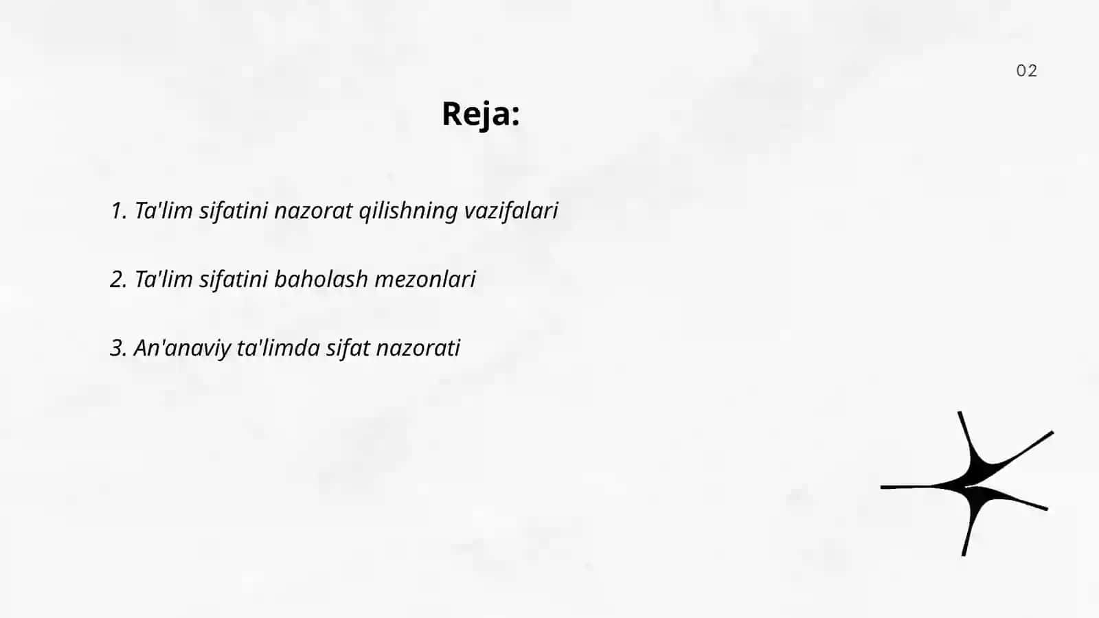Ta'lim sifatini nazorat qilish va uning turlari 2