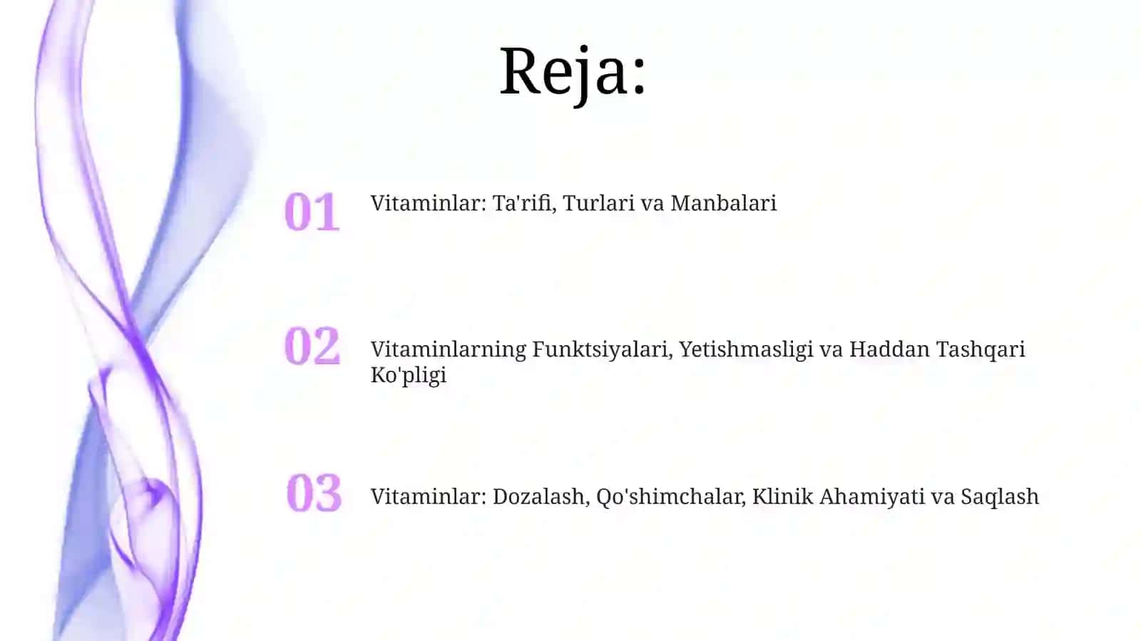 Vitaminlar: Ta'rifi, Turlari va Manbalari 2