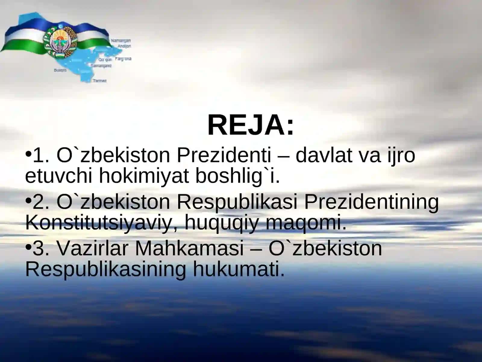 Konstitutsiyada O‘zbekiston Respublikasi Prezidenti maqomi 2