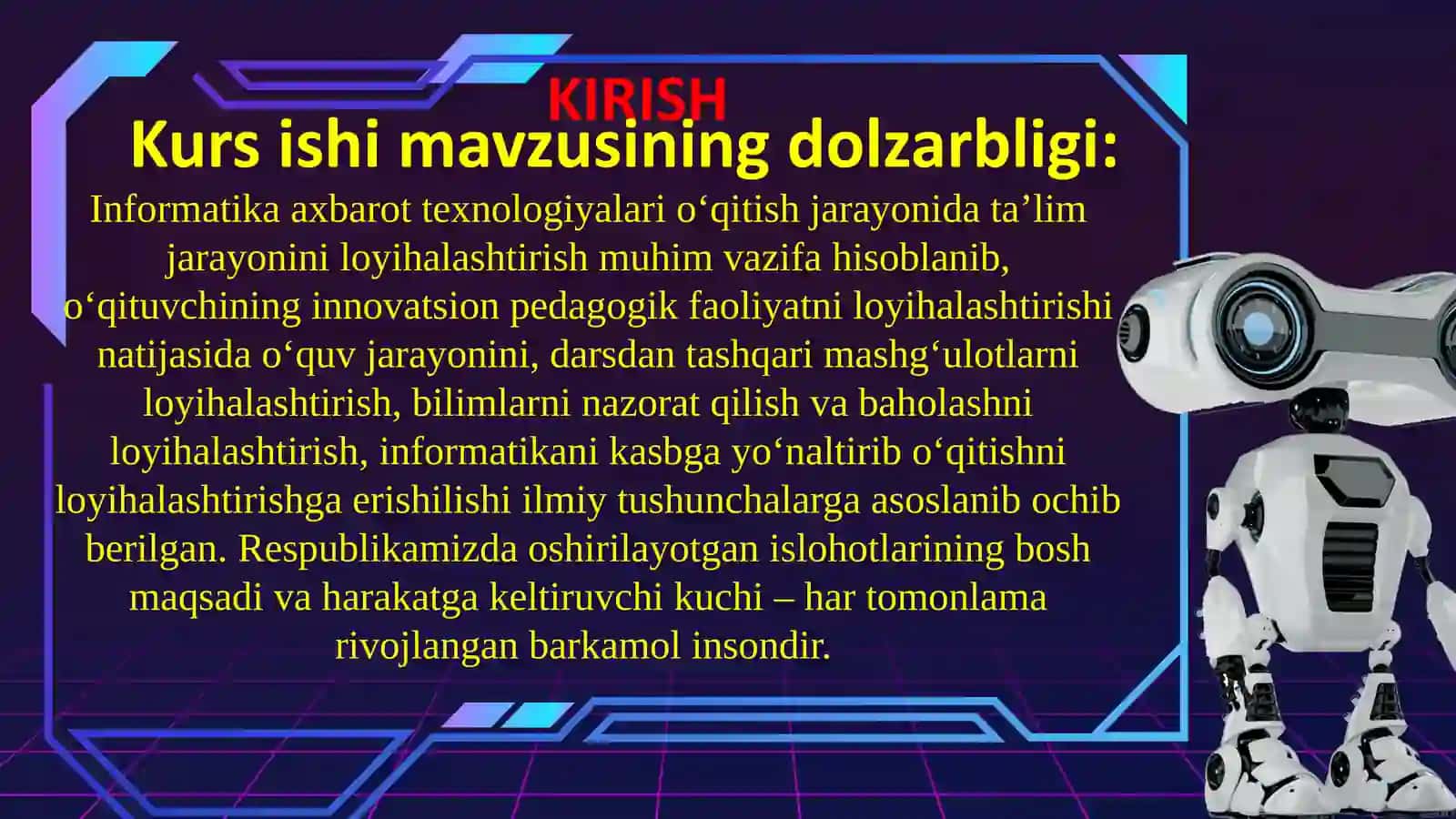 MULTIMEDIYA TEXNOLOGIYASI VA UNDAN O‘QUV JARAYONIDA FOYDALANISH 2