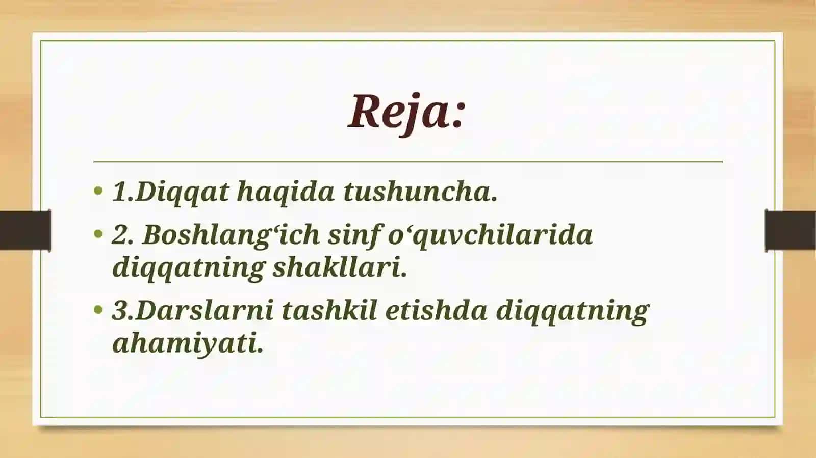 Boshlangʻichsinfoʻquvchilaridadiqqatningayrimxususiyatlari,matematikadarslaridabolalardiqqatinitashkiletish 2