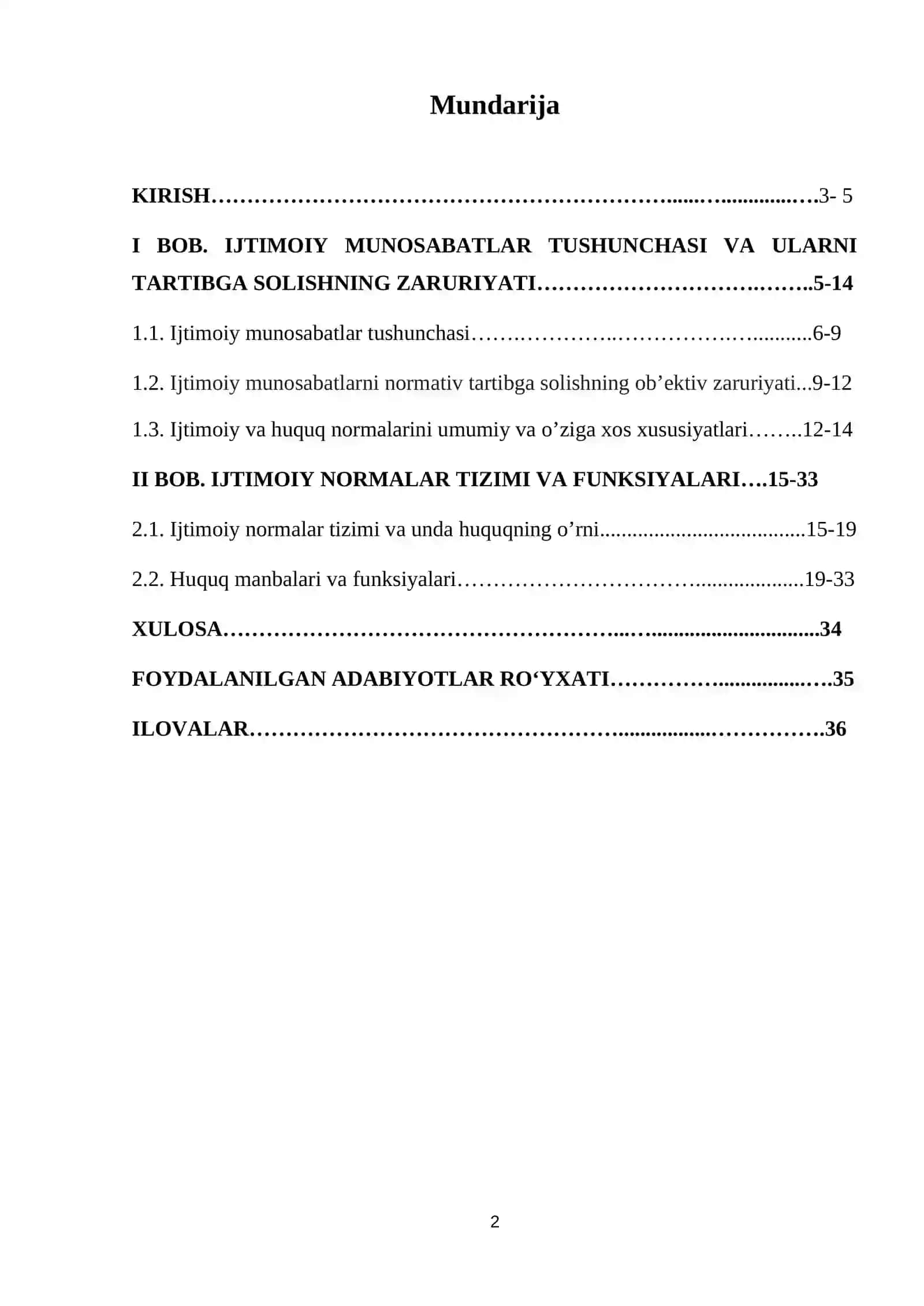 Ijtimoiy normalar tizimi va funksiyalari 2