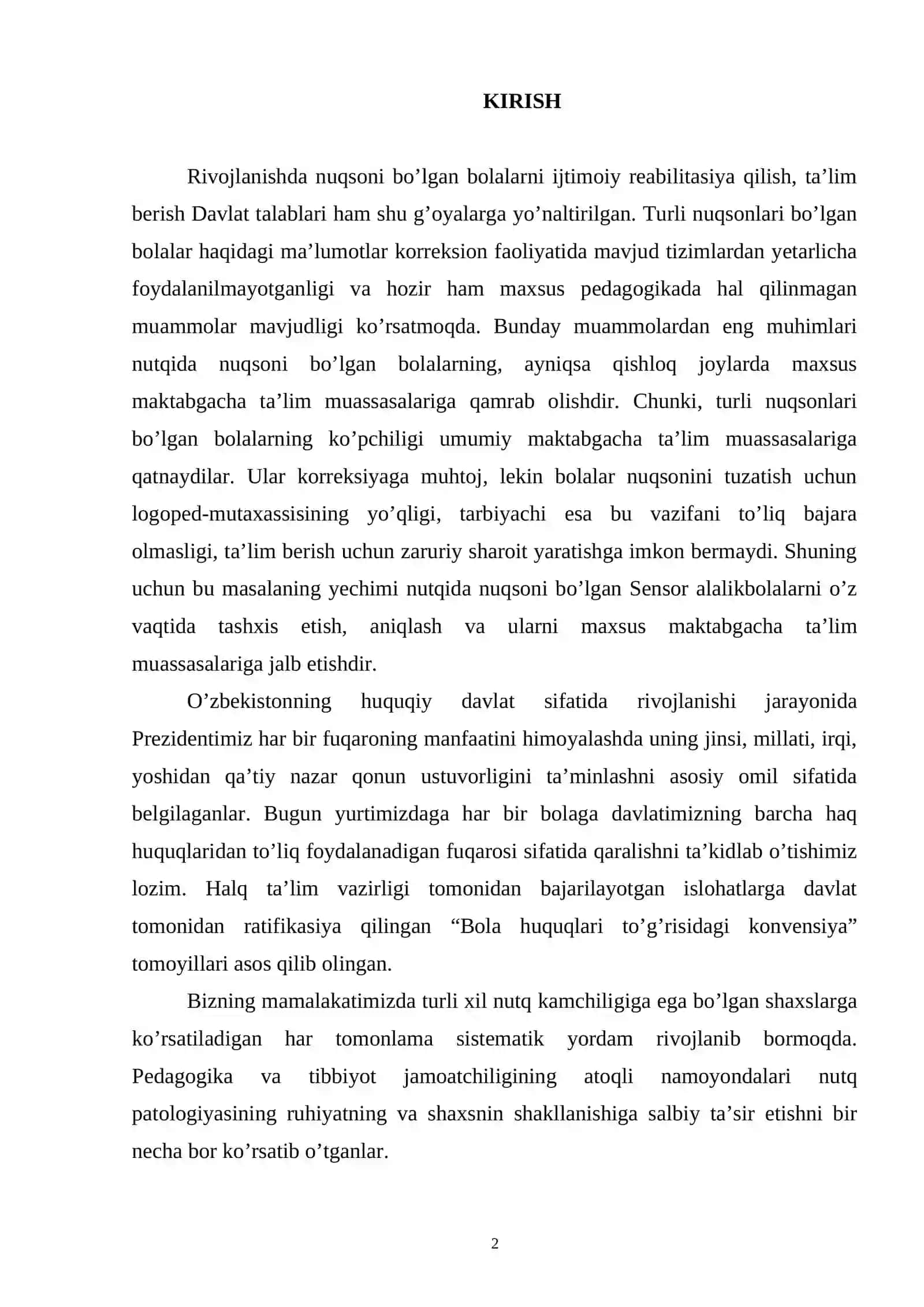 SENSOR ALALIK BOLALAR LUG’AT BOYLIGINI RIVOJLANTIRISH USULLARINI TAKOMILLASHTIRISH VOSITALARI 2