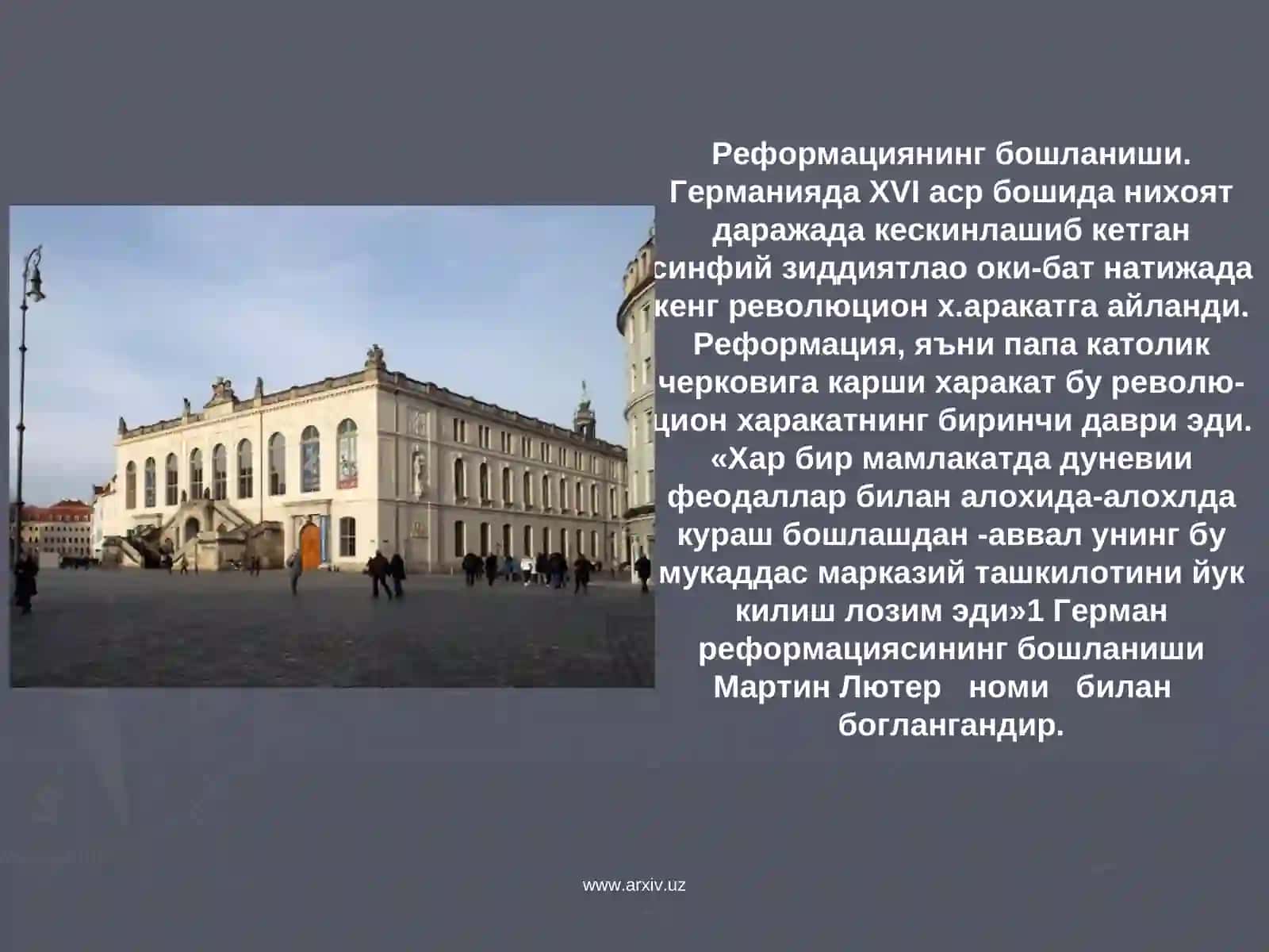 Немис реформацияси ва унинг гоявий етакчилари 2