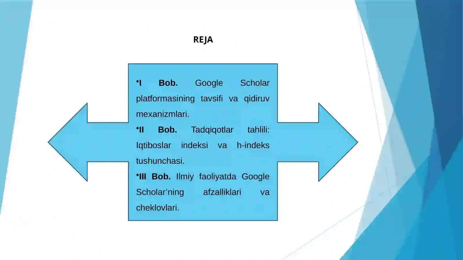 Google scholar dan foydalanish va uning ahamiyati 2