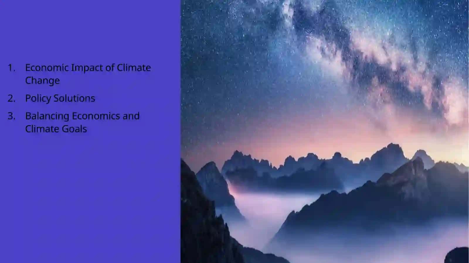 Economic Impact of Climate Change 2