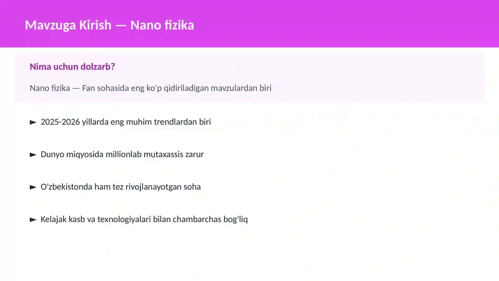 Nano fizika 2