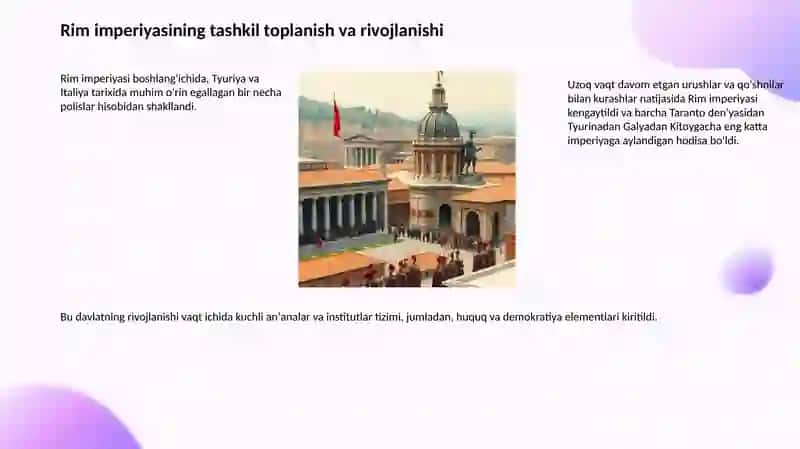 Qadimgi Rim imperiyasining inqirozi va uning G‘arbiy sivilizatsiyaga ta’siri 2