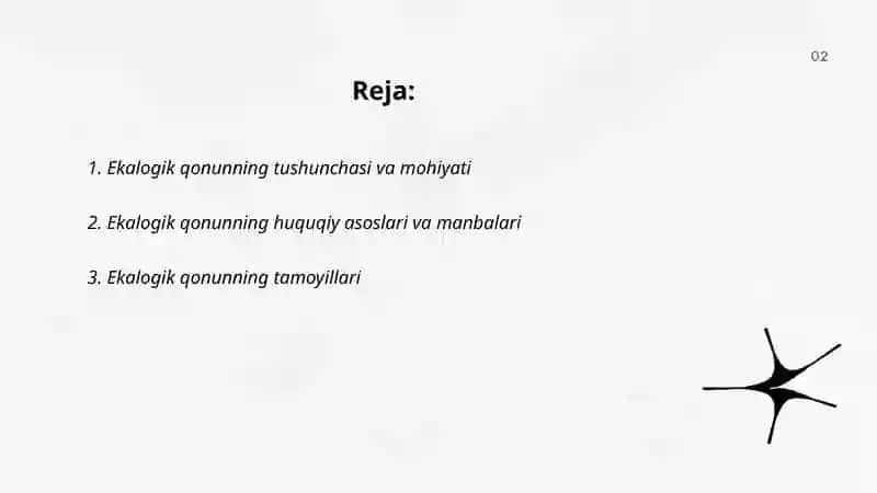 Ekalogik qonun 2