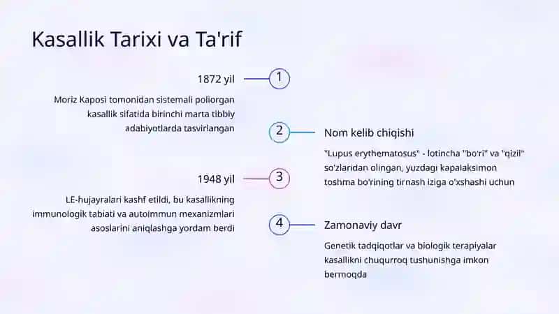 Sistemali Qizil Volchanka: Klinikasi va Tibbiy Yondashuvlar 2