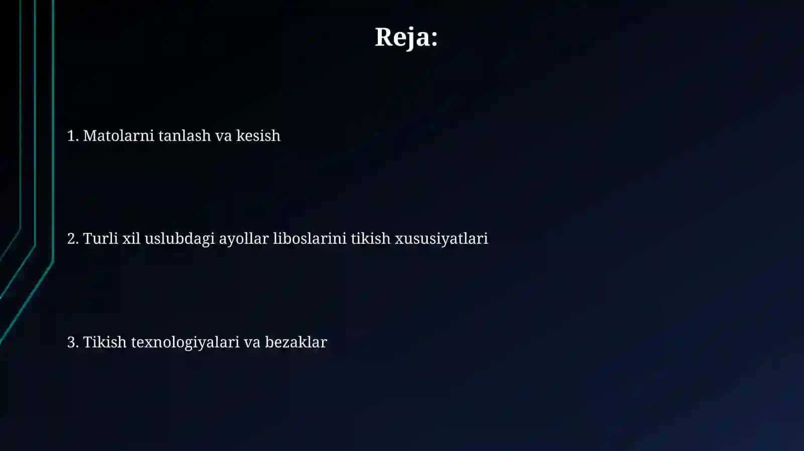 Turli bichimdagi ayollar ko‘ylagini konstruksiyalash xususiyatlari 2